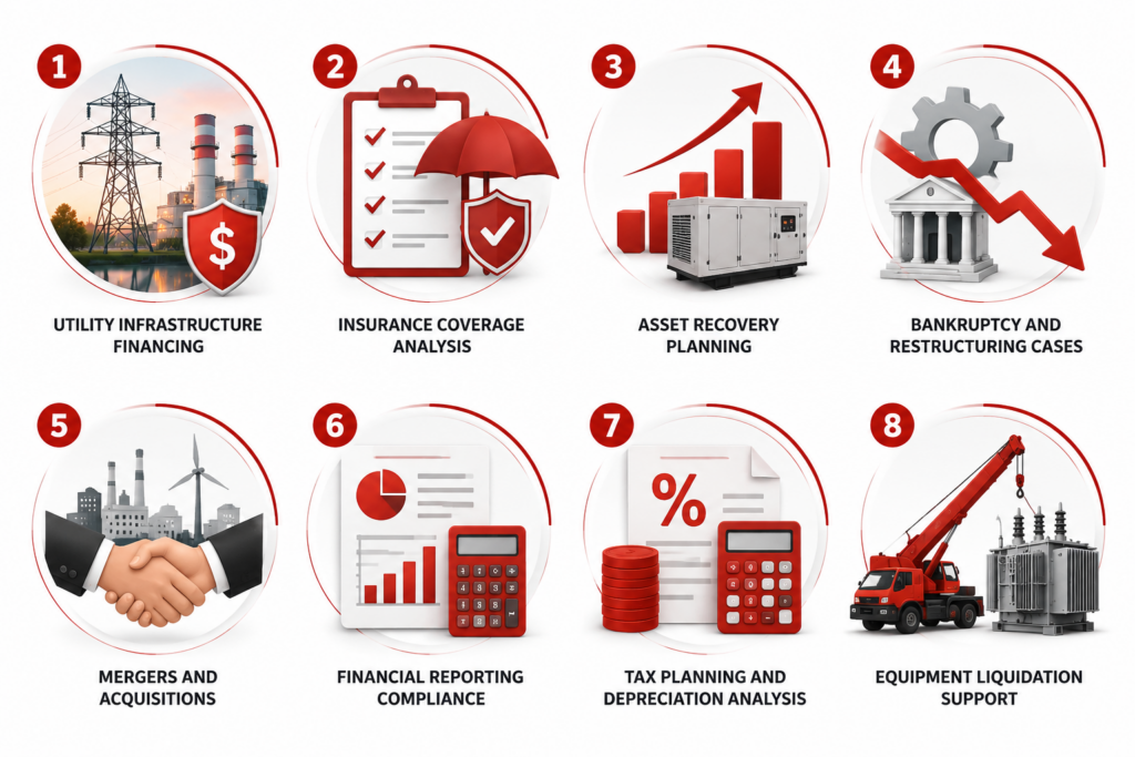 energy industry equipment valuation
