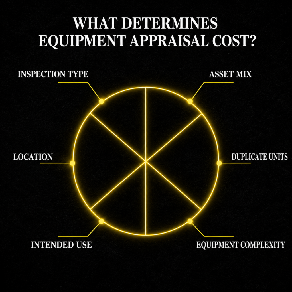 Equipment Appraisal Cost